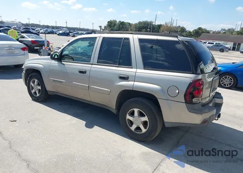 2003 Chevrolet Trailblazer Lt из США, поврежденный, VIN 1GNDT13S232171506